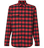 Oakley Checkered Ridge - Langarmhemd - Herren, Red/Black
