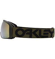 Oakley Flight tracker L - maschera da sci, Dark Green