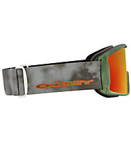 Oakley Line Miner L - maschera da sci, Grey/Orange