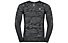 Odlo Blackcomb Top Cn Ls - maglietta tecnica - uomo, Grey/Dark Grey