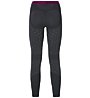 Odlo Blackcomb Evolution Warm - pantaloni intimi - donna, Black