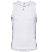 Odlo Breathe Suw - maglietta tecnica senza maniche - uomo, White