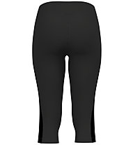 Odlo Essentials Mesh - pantaloni running 3/4 - donna, Black