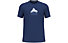 Odlo F-Dry Mountain Crew Neck S/S - T-shirt - uomo, Blue