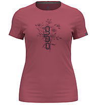 Odlo Kumano Crew Neck - T-shirt - donna, Red