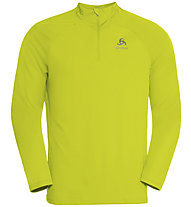 Odlo Midlayer 1/2 Zip Essentials Ceramiwarm - felpa con zip - uomo, Light Green