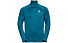 Odlo Midlayer 1/2 Zip Millenium Element - Langarm-Shirt mit Reißverschluss - Herren, Blue