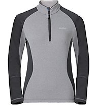 Odlo Pact - maglia in pile - donna, Grey