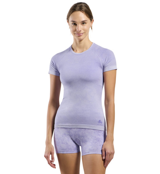 Maglietta Intima Termica Odlo Performance Light Eco, Maniche Lunghe, Donna, In Poliestere Riciclato, Traspirante - 3
