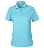 Odlo Polo Shirt s/s Malaga Polo Donna, Blue Atoll