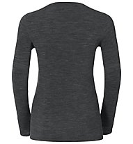 Odlo Revolution TW Warm Shirt LS crew neck, Black Melange