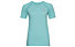 Odlo S/S Crew Neck Essential - maglia running - donna, Light Blue