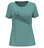 Odlo S/S Crew Neck F-Dry PR - T-shirt - donna 