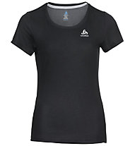 Odlo S/S Crew Neck F Dry - T-shirt - donna , Black