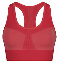 Odlo Seamless Medium (Cup B) - reggiseno sportivo medio sostegno - donna, Red