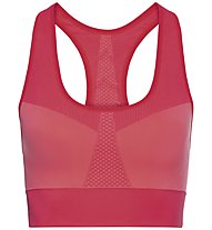 Odlo Seamless Medium (Cup B) - reggiseno sportivo medio sostegno - donna, Pink