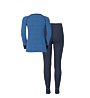 Odlo Set shirt l/s pants Warm Kids, Directoire Blue/Navy New