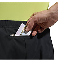Odlo  Zeroweight 5 Inch 2 in 1 - pantaloni corti running - uomo, Black/Light Green