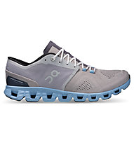 On Cloud X - scarpe running neutre - uomo, Grey/Light Blue