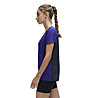 On Performance-T W - maglia running - donna, Purple/Dark Blue