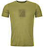 Ortovox 120 Cool Tec Mtn Cut TS M - maglietta tecnica - uomo, Light Green