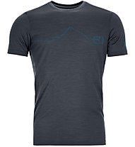 Ortovox 120 Tec Mountain - T-shirt - uomo, Black