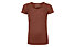 Ortovox 150 Cool Mountain Face TS W's - Funktionsshirt - Damen, Brown