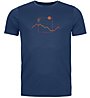 Ortovox 150 Cool Peak Focus TS - Funktionsshirt - Herren, Blue