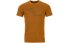 Ortovox 185 Merino Tangram Logo Ts M - maglietta tecnica - uomo, Orange