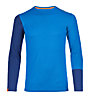 Ortovox 185 Rock'n Wool - maglia a manica lunga alpinismo - uomo, Blue