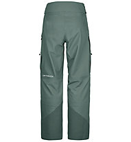 Ortovox 3L Deep Shell Pants - pantaloni scialpinismo - donna, Light Green