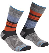 Ortovox All Mountain Mid Warm - Kurze Socken - Herren, Grey/Blue/Orange