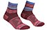 Ortovox All Mountain Quarter - Kurze Socken - Damen, Red/Blue
