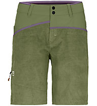 Ortovox Casale W - pantaloni corti arrampicata - donna, Green/Violet