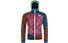 Ortovox Col Becchei - giacca scialpinismo - uomo, Pink/Dark Red/Blue