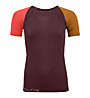 Ortovox Comp Light 120 - maglietta tecnica - donna, Red/Orange