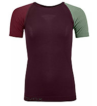 Ortovox Comp Light 120 - maglietta tecnica - donna, Red/Green