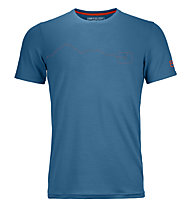 Ortovox Cool Mountain - T-Shirt Bergsport - Herren, Blue