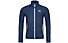 Ortovox Fleece Jacket - Fleece Sweatshirt - Herren, Blue/White