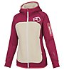 Ortovox Fleece Plus - giacca con cappuccio sci alpinismo - donna, Red