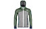 Ortovox Fleece Plus Hoodie - giacca con cappuccio - uomo, Green/Grey