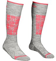 Ortovox Merino Ski Compression - calze da sci alpinismo - donna, Grey