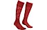 Ortovox Merino Ski Compression - calze da sci alpinismo - donna, Red