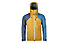 Ortovox Ortler - giacca con cappuccio sci alpinismo - uomo, Yellow