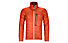 Ortovox Piz Boval - giacca alpinismo - uomo, Orange/Red