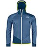 Ortovox SW Col Becchei Hybrid M - giacca ibrida - uomo, Light Blue/Blue/Yellow