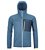 Ortovox Swisswool Piz Duan - giacca alpinismo - uomo, Light Blue