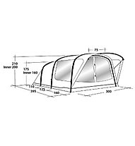 Outwell Cedarville 5A - tenda da campeggio