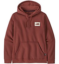 Patagonia 73 Skyline Uprisal Hoody - felpa con cappuccio - uomo, Red