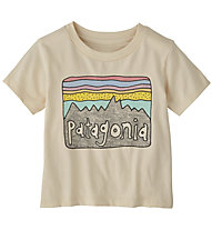 Patagonia Baby Fitz Roy Skies - T-Shirt -  bambino, Red